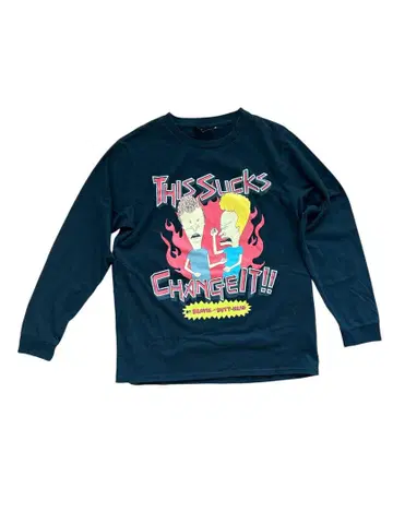 BEAVIS&BUTT-HEAD 프린트 Tee