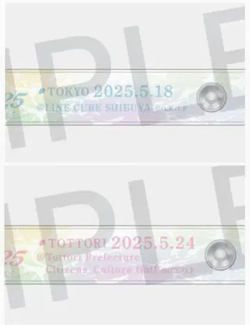 Free! 오케콘 2025 클리어 오로라 팔찌 2세트