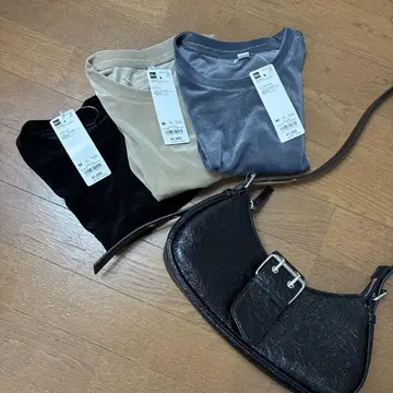 GU, 벨트 백, 벨로아 T, 4세트