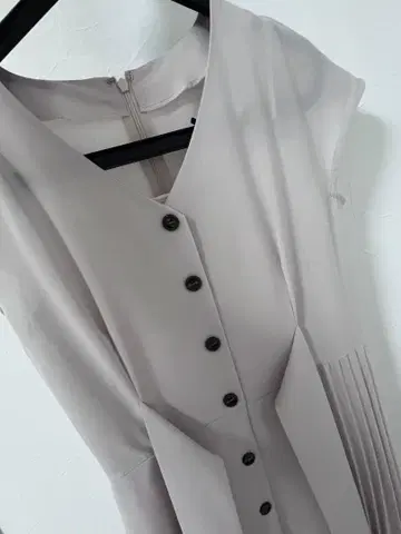 버튼 셔츠 원피스