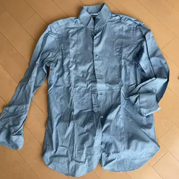투모로우랜드 필그림 데님 턱시도 셔츠 윙 칼라 L 상당