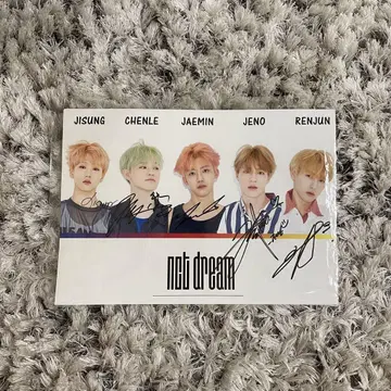 NCT DREAM 친필 사인 포스터
