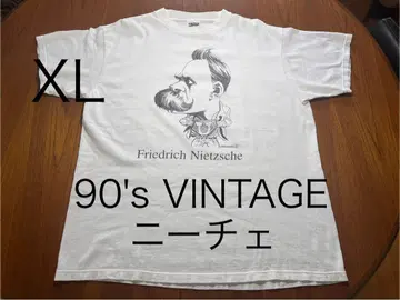 90's 위인 니체 티셔츠 Friedrich Nietzsche