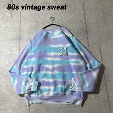 80s vintage 맨투맨 89s 타이다이 맨투맨