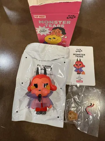 POP MART CRY BABY MONSTER TEARS