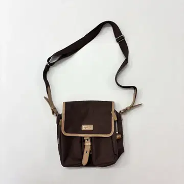 agnes b. 아녜스베 나일론 콤비 숄더 백 BAG