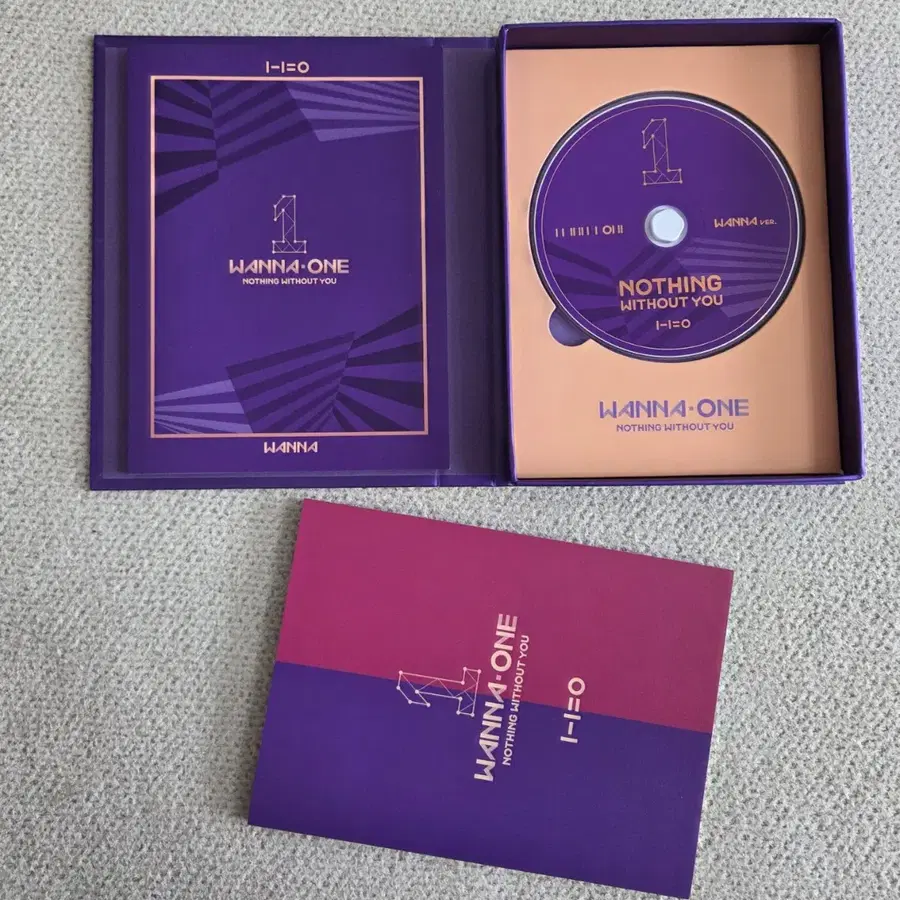 WANNAONE ~NOTHING WITHOUT YOU~ （CD） Amazon.com: 1-1=0 (Nothing Without You): CDs & Vinyl