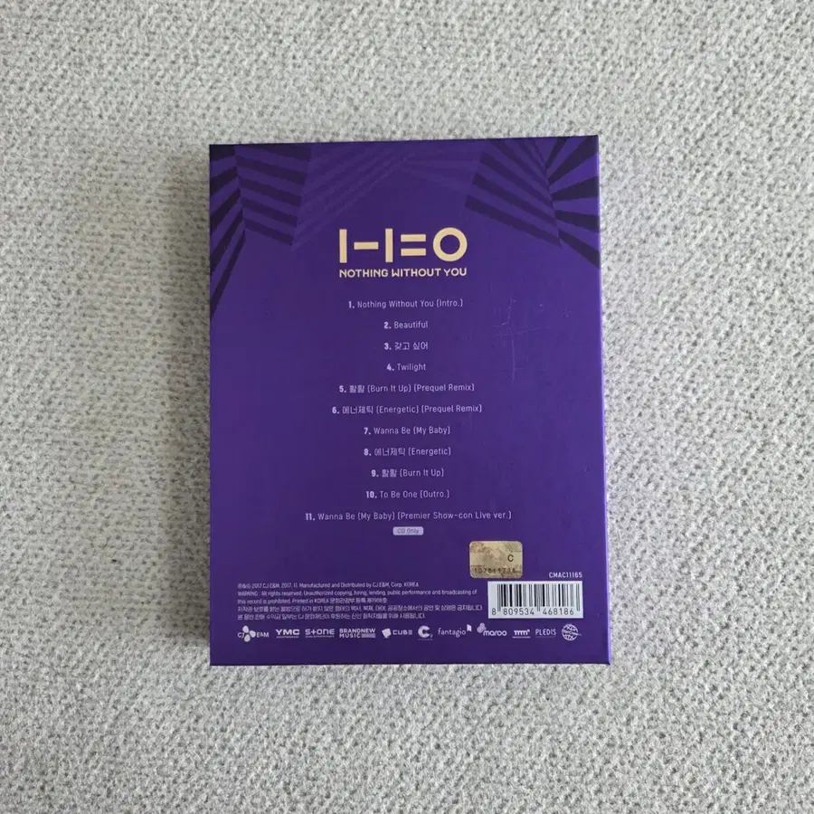 WANNAONE ~NOTHING WITHOUT YOU~ （CD） Amazon.com: 1-1=0 (Nothing Without You): CDs & Vinyl