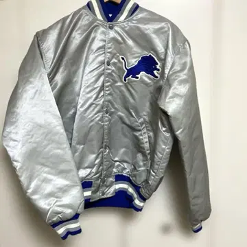 90년대 스타터 NFL 디트로이트 라이온즈 새틴 점퍼 L
