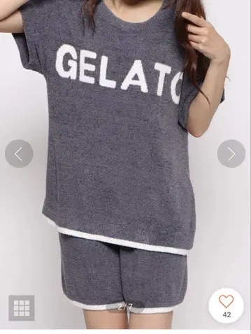 젤라또피케 젤라피케 gelato pique 룸웨어 셋업