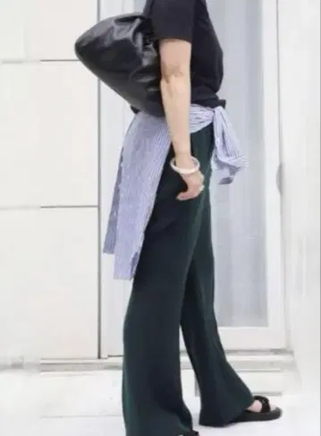 에브리데이아이라이크 이지 팬츠 여성용 슬랙스 플레어 팬츠
