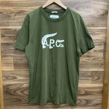 중고 A.P.C. x LACOSTE 반팔 티셔츠