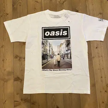 택 포함 미사용 Oasis Morning Glory 티셔츠