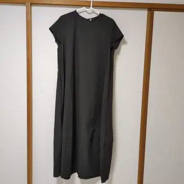 무인양품 블랙 컬러 원피스 L 사이즈