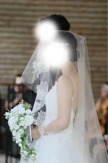 웨딩 베일 트리트 드레싱