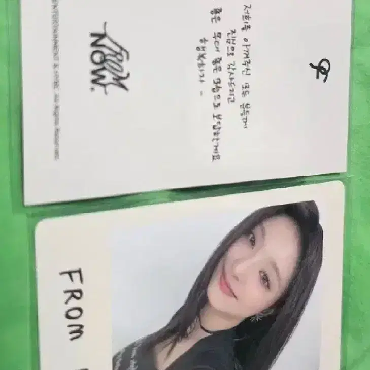 fromis_9  birthday box  ハヨン BUNJANG] Fromis_9 Jiheon Birthday Box photocard and pre