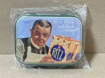 NABISCO RITZ 나비스코 리츠 틴 케이스 레트로 캔 소품함