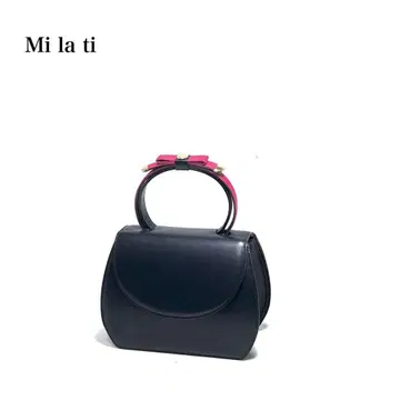 [새상품급] Mi la ti /빈티지/가죽/핸드백 파티백