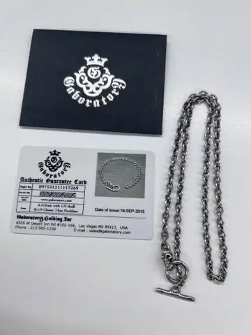 GABORATORY 가보라토리 목걸이 SV925