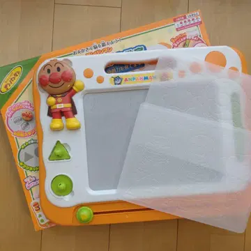 호빵맨 천재 두뇌 낙서 교실 그림 그리기 보드 스탬프 포함