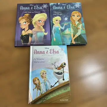 Disney FROZEN Anna & Elsa 겨울왕국 영어 3권 세트