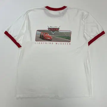 00s Disney cars 티셔츠 movie Pixar 링거 XL