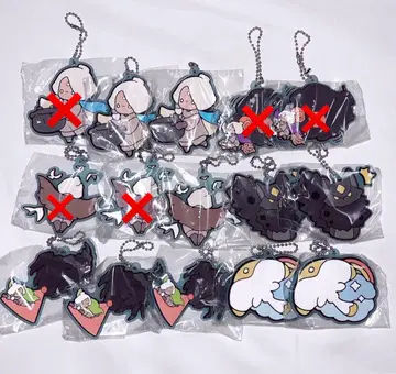 Sky 별을 잇는 아이들 캡슐 러버 마스코트 2 Sky의 생물들