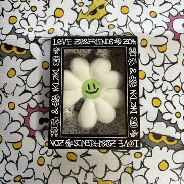 ZO&FRIENDS ZOA A&NE 데이지 봉제 인형 키링