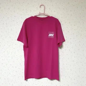 LANA 20 at 무도관 팬클럽 한정판 굿즈 티셔츠 M 핑크