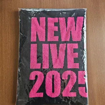 NEWS LIVE TOUR 2025 변신 스포츠 타월