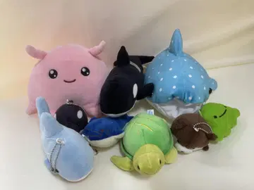 해양 생물 봉제 인형 세트