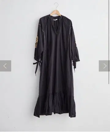 [택 포함 새상품] mystic embroidery long dress