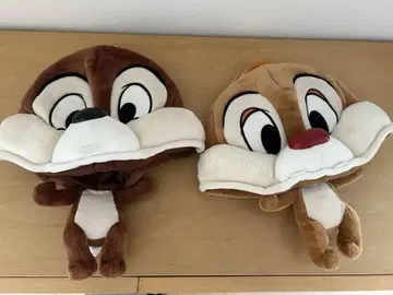 칩과 데일 봉제 인형 모자 팬 캡 세트