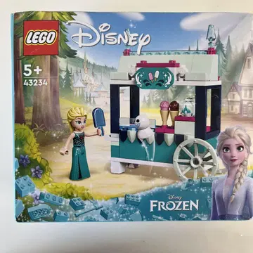 LEGO 디즈니 프린세스 엘사의 얼음 간식 완구 아이스크림 노점