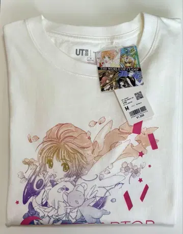 유니클로 UNIQLO UT CLAMP 카드캡터 사쿠라