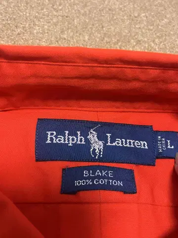 랄프 로렌 BLAKE 반팔 셔츠