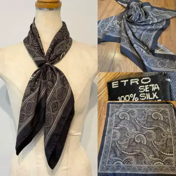 ETRO 에트로 실크 스카프 페이즐리