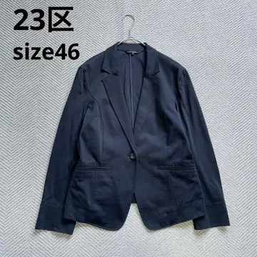 컨디션 최상 23구 워셔블 클리어 분또 테일러드 자켓 빅 사이즈