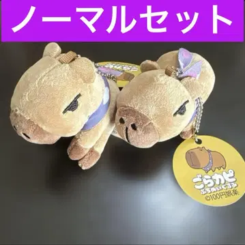 [ 노멀 2종 세트 ] 고라카피 쁘띠 봉제 인형 100엔 오락