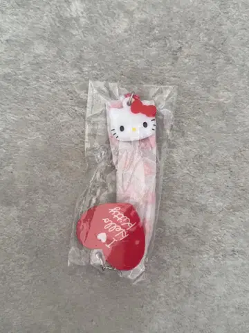 헬로키티 시크릿 스트랩 아이러브헬로키티 레드 빨간색