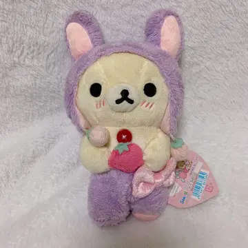 초레어! 코리락쿠마 모두 딸기가 되어라 봉제 인형