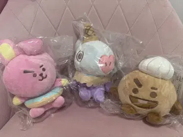 BT21 제일복권 봉제 인형 세트