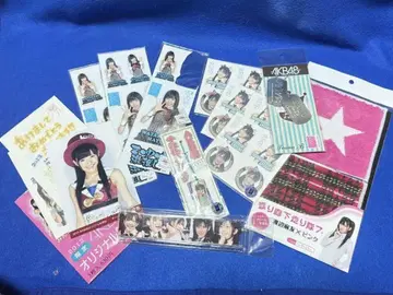 AKB48 와타나베 마유 굿즈 세트 + 격렬한 최애 부채