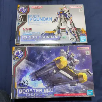 [미개봉 새상품] HG RX-93ff 뉴 건담 & 부스터 베드 세트