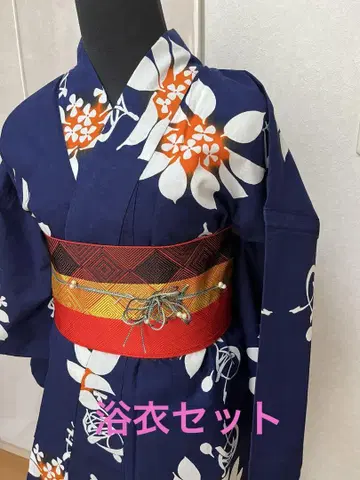 유카타, 반폭, 장식끈 세트