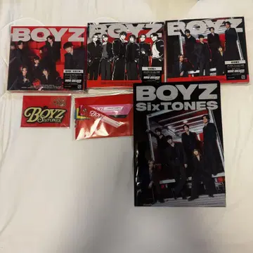 SixTONES BOYZ 3 형태 세트 구매 혜택 포함