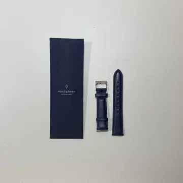 [새상품급] Nordgreen 네이비 가죽 벨트