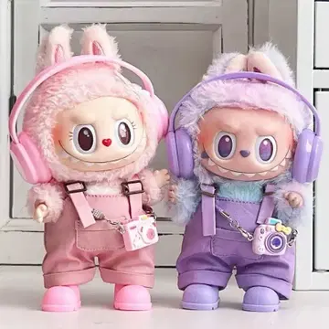 라부부 LABUBU 17cm 옷 갈아입기 4세트 오버롤
