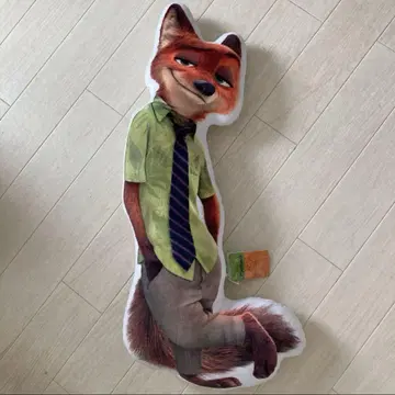 주토피아 닉 와일드 다이컷 쿠션 Disney