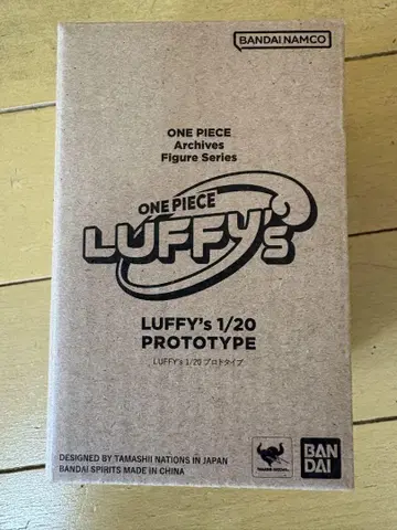 ONE PIECE LUFFY's 1/20 프로토타입 루피